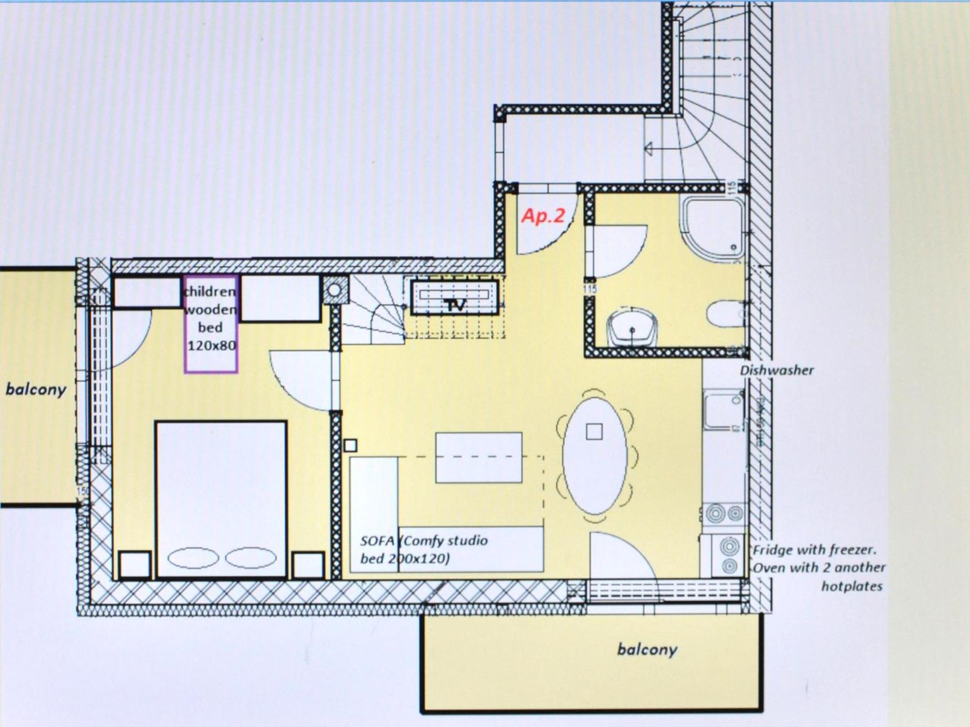 Apartmany Ski Lift Rokytnice nad Jizerou Bilik gambar