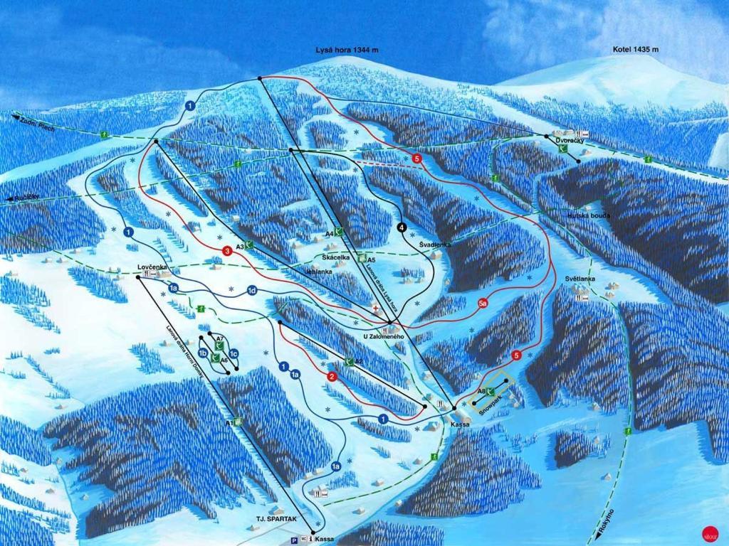 Apartmany Ski Lift Rokytnice nad Jizerou Luaran gambar